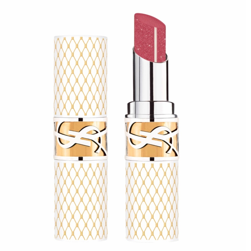 YSL LOVESHINE LIP OIL STICK LIMITED EDITION PINK DESIRE WITH GLITTER